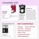 thumbnail image 2 of K Cup reutilizable negro K Cup reutilizable compatible con Keurig K-Classic K Cup reutilizable para cafeteras Keurig, 2 of 6