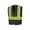 Black, variant on Pioneer Hi Vis Reflective Adjustable Safety Vest for Men & Women For Traffic & Construction - ID & Phone Pockets - Navy Blue