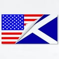 thumbnail image 2 of CafePress - United States And Scotland Flags Combine Body Suit - Baby Light Bodysuit, Size Newborn - 24 Months, 2 of 4