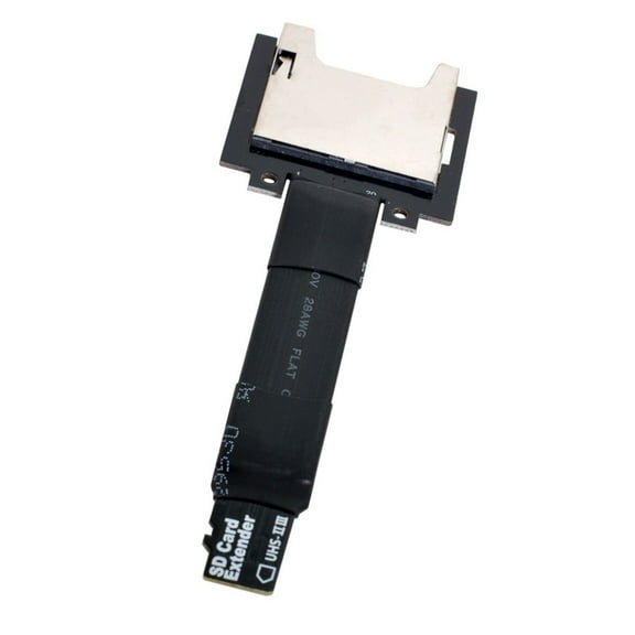 JSER TF Micro SD Male Extender to SD Female Card Extension Cable Adapter Flexible SD/SDHC/SDXC UHS-III UHS-3