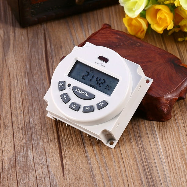 Temporizador de riego digital LCD para jardín, controlador automático de ahorro de agua.