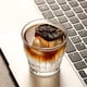 thumbnail image 3 of Taza de café con rayas verticales, vaso transparente sin plomo, 3 tamaños, 3 of 6