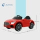 thumbnail image 5 of Carro Electrico Montable para Niños de Control Remoto y Manejo Directo Carrito Deportivo con Luces Estero Bluetooth y USB Doble Puerta con Seguro Rojo Gaon, 5 of 5