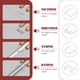 thumbnail image 4 of Grapas de soldadura de plástico DLRonwey 3000 piezas para decoración, reparación, 4 of 6