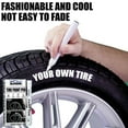 thumbnail image 2 of 4pcs Tire Paint Marker Pen Waterproof White Marker Pens Paint Cleaner' H5V2, 2 of 8