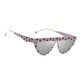 thumbnail image 5 of Marco plástico de sol del espejo del triángulo de los hombres de s mujeres Lente de marco Macarena Gafas de sol de estilo vintage para mujer, 5 of 6