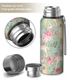 thumbnail image 2 of 20 Oz Labrador Dog and Flower Floral Coffee Tumbler Double Wall Insulated Stainless Steel Water Bottle | Metal Reusable Thermoses Flask with Cup Cap | Leak & Sweat Proof with Anti-Dust Lid, 2 of 7