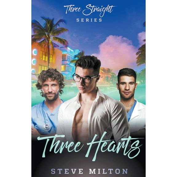 Three Straight Three Hearts, Book 2, (Paperback)
