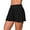 Black, variant on Charmo Womens Water Resistant Swim Bottoms High Waisted Board Shorts Tankini Bikini Swim Shorts with Pockets
