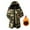 09Army Green, variant on guisaled Men's Winter Coats Waterproof Fleece Lined Warm Ski Snow Jackets Windproof Removable Hooded Camouflage Mountain Windbreakers