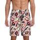 thumbnail image 1 of Fotbe Guitar Skull rock Pantalones Cortos de Pijama para Hombre, Ropa de Dormir, Pantalones de Pijama Cortos para Hombre-XX-Large, 1 of 6