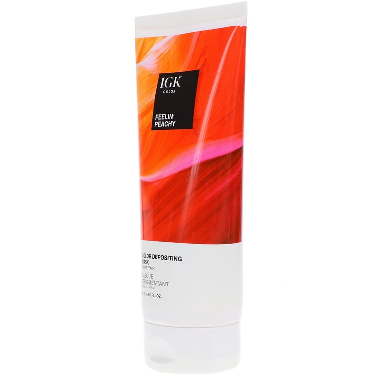 IGK Color Depositing Mask Feelin' Peachy 6oz IGK Color Depositing Mask Feelin' Peachy 6oz