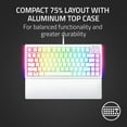 thumbnail image 4 of Razer BlackWidow V4 RGB Chroma Compact Wired Gaming Keyboard, White, 4 of 13