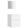 thumbnail image 2 of vidaXL Bathroom Furniture Set Chipboard Storage Indoor Multi Colors/Sizes, 2 of 11