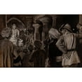thumbnail image 2 of James Montgomery Flagg 14x11 Black Ornate Wood Framed Double Matted Museum Art Print Titled: Vanishing Point (1921), 2 of 5