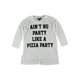 thumbnail image 1 of Sugar Rush Pizza Party - Camiseta gráfica para mujer, color blanco, pequeña, 1 of 2