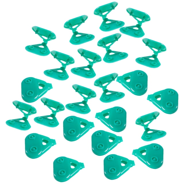 50pcs Shade Cloth Heavy Duty Lock Grip Greenhouse Fabric Clips Reusable Tent Clips