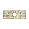 thumbnail image 7 of Yayeee Faucet Mat for Kitchen Sink 14.7" Diatomite Long Splash Guard Pad, Beige Wildflowers, 7 of 7