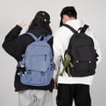 thumbnail image 4 of Mochila coowoz College Waterproof Black 20L para mujeres y hombres, 4 of 6