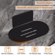 thumbnail image 3 of Jabonera de pared autoadhesiva, jabonera de acero inoxidable para ducha, sin taladro, para baño y cocina, ideal para guardar esponjas y cepillos de jabón (negro), 3 of 5