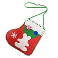 thumbnail image 2 of Christmas Stocking Sewing Kit DIY 10 Sets Mini Gift Bag Xmas Stocking for Kids, 2 of 10