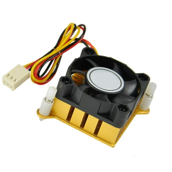 HONCLL Aluminium Heatsink DC5V 12V 40mm 40x40x10mm Fan for Northbridge Chipset and Small Device Cooling