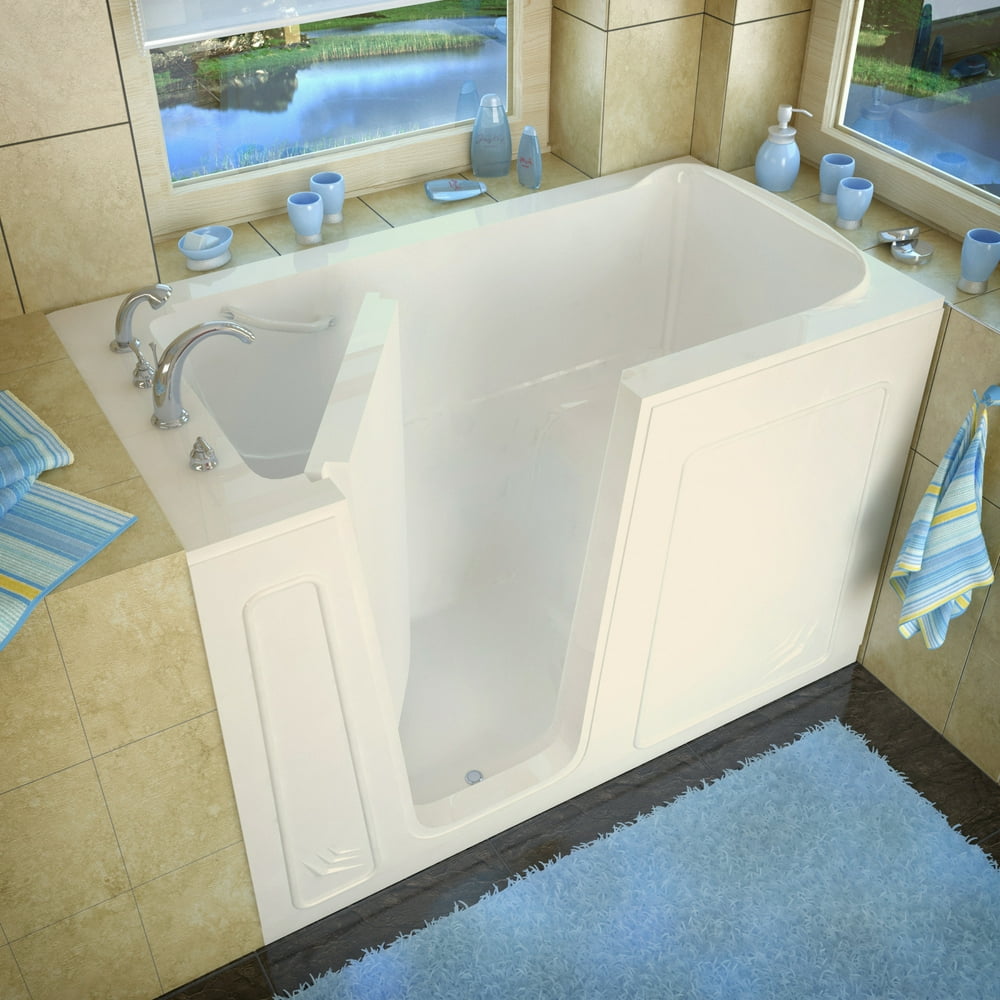 Avano Av3260ls WalkIn Tubs 60" Acrylic Soaking Bathtub For Alcove