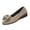 Khaki, variant on Women's Bowknot Dressy Flats Ballet Low Wedge Round Toe Slip-Ons Comfortable Casual Dressy Office Work Orthopedic Shoes