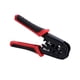 thumbnail image 3 of Herramienta de crimpado para cortar y pelar cables de red, conectores RJ45, RJ12, RJ11, 8P, 6P y 4P, 3 of 9
