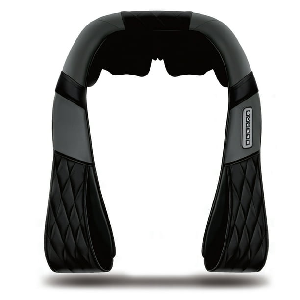 iReliev Shiatsu Back and Neck Massager with Heat Deep Kneading Massage