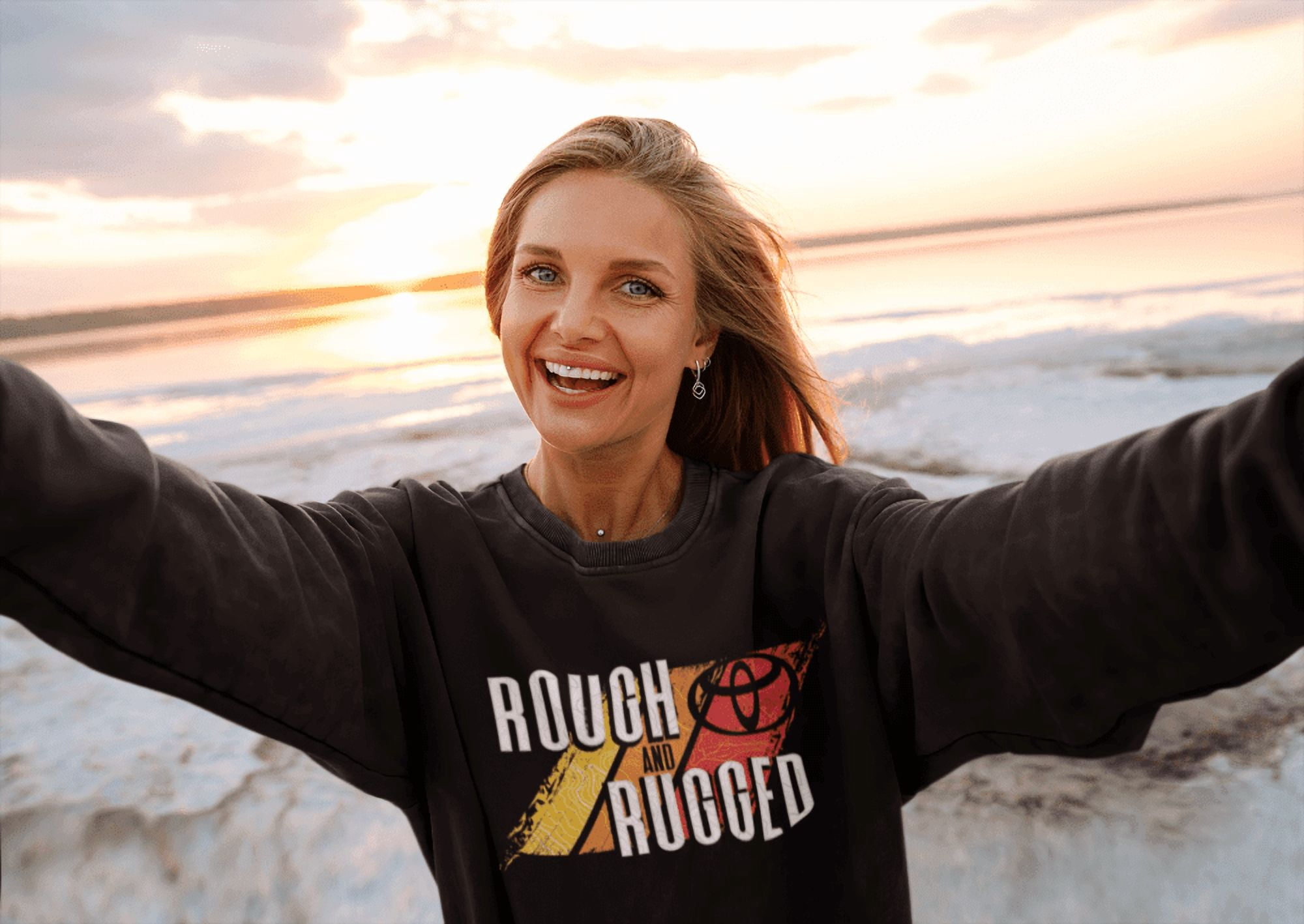 Toyota Rough and Rugged Crewneck Sweatshirt