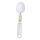 thumbnail image 4 of Báscula de alimentos con cuchara, utensilio de cocina, electrónica profesional, portátil, de 0,5 g a 500 g, para medir alimentos, para té, café, polvo Blanco, 4 of 8