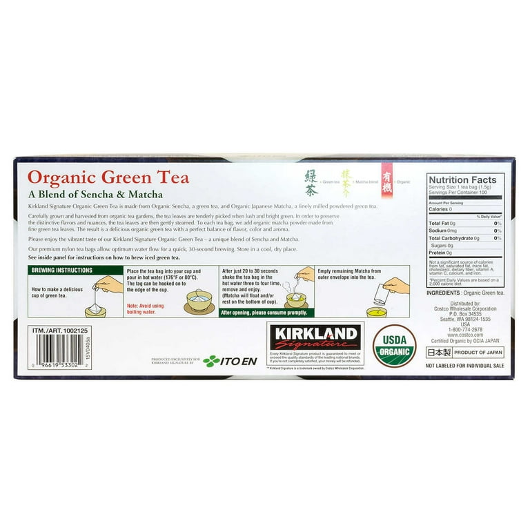 Kirkland Signature Japanese Green Tea, 55 OFF