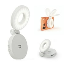 KraftGeek Magnetic Selfie Light for iPhone Magsafe, Portable Phone Ring Light, White