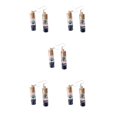 thumbnail image 3 of Pendientes de gota Minnieouse para mujer colgante de botellas de cristal Azul Type2 NO2, 3 of 6