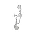 thumbnail image 3 of Boucles d'Oreilles Mode pour Femmes Diamant Amour Perle Longues Chaînes à Pampilles, 3 of 7