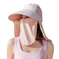 thumbnail image 1 of Sombreros De Protección Solar Sombrero Anti-UV Sombrero de Pescador Plegable de Nylon Unisex para Deporte al Aire Libre (Rosa) Likrtyny Para Estrenar, 1 of 6