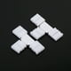 thumbnail image 3 of 5 Unids Solderless 4pin Clip on Conectores Adaptadores para 10mm RGB 5050 LED Luz de Tira (T Forma), 3 of 5