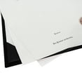 thumbnail image 4 of GraduationMall Imprinted Diploma Cover for Certificate, 8.5x 11 inches, Black, 4 of 5