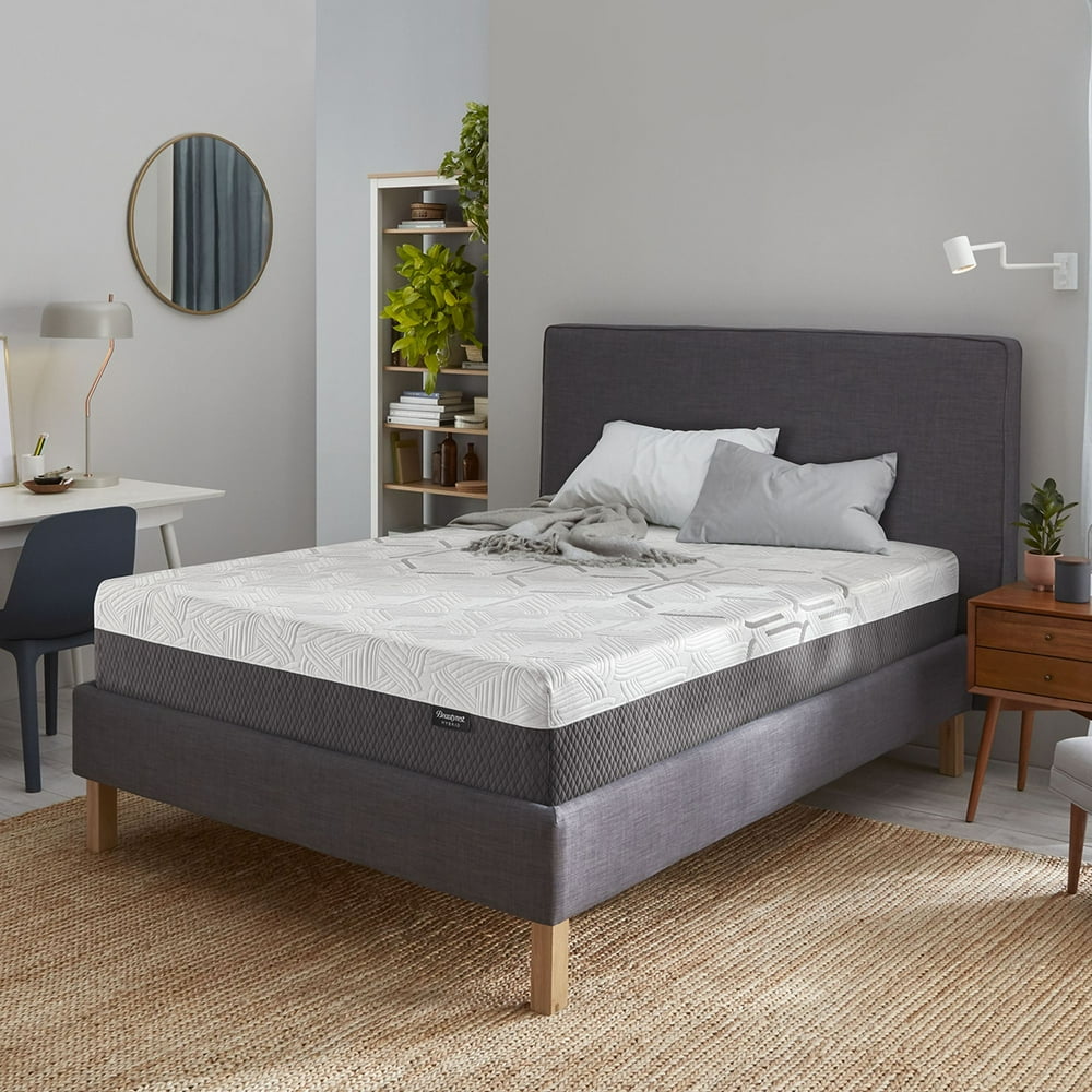 Beautyrest Silver 12” Hybrid Mattress in a Box, Medium, King Walmart