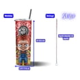 thumbnail image 3 of Termo Tumbler 20oz SVART Diseño Chucky Tipo Inflado, 3 of 5