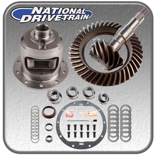RING AND PINION, TIMKEN BEARING KIT & EATON POSI GM 10 BOLT 8.5 30 SPLINE 3.73