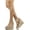 Gold, variant on Women's Criss Cross Ankle Strap Espadrille Platform Wedge Sandals Basset Soda