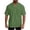 Green, variant on Mens Henley Shirt Big And Tall Breathable Eyelet T Shirts Cozy Loose Short Sleeve Summer Tees Light Blue S