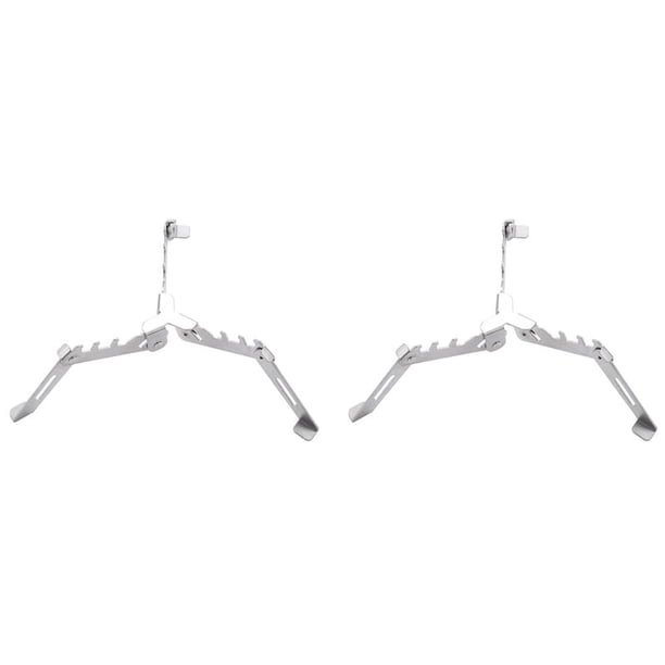 2X Estabilizador de Recipiente de Estufa Exterior Soporte de Tanque de Gas Cartucho Plegable Soporte