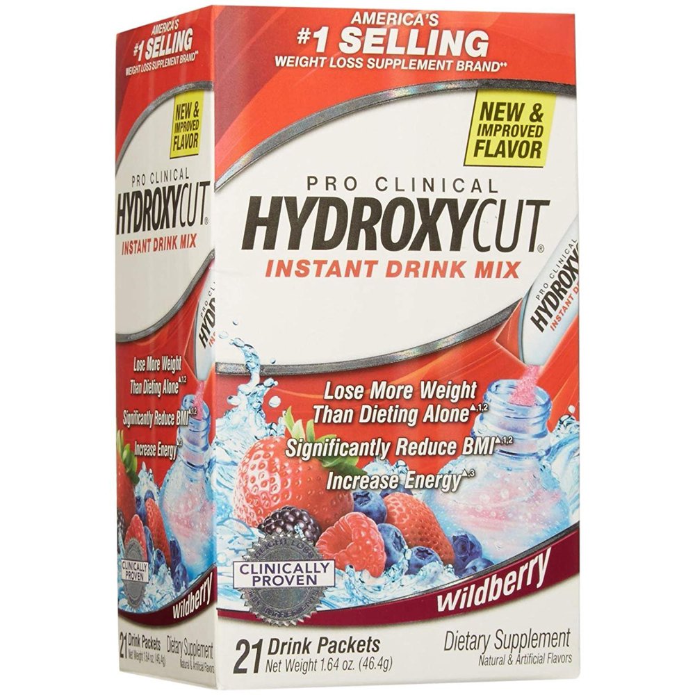 Hydroxycut Pro Clinical Instant Drink Mix Packets