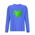 thumbnail image 3 of Blusas y camisas de manga larga con cuello redondo para hombre, deportivas, fitness, hogar, pijamas navideños estampados, camiseta de manga larga con cuello redondo, blusa de poliéster para hombre, 3 of 3