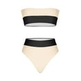 thumbnail image 2 of BeAi High Cut Swimsuits for Women One Piece Ladies Bathing Suits One Piece Swim Shorts for Women Swimwear High Waist 2 Piece Sexy Beachwear Women Scoop Neck Racerback Previous Orders, 2 of 6