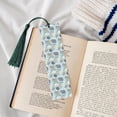thumbnail image 4 of Kdxio Algae Corals and Seashells Print Metal Tassel Bookmarks,Perfect Gift for Art Lovers and Bookworms Metal Bookmarks for Women, 4 of 8