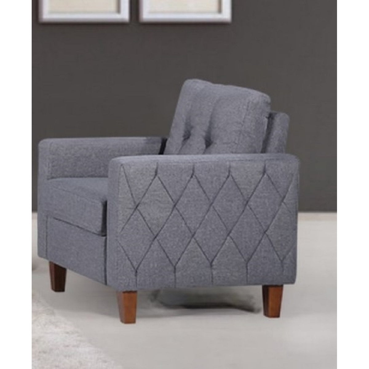 US Pride Furniture Tufted Accent Armchair